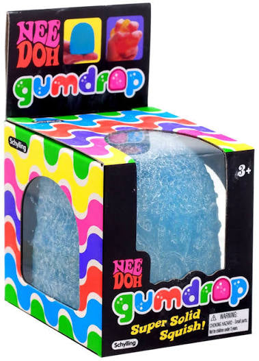 Needoh Gumdrop Stress Ball (Blue), 1Ct